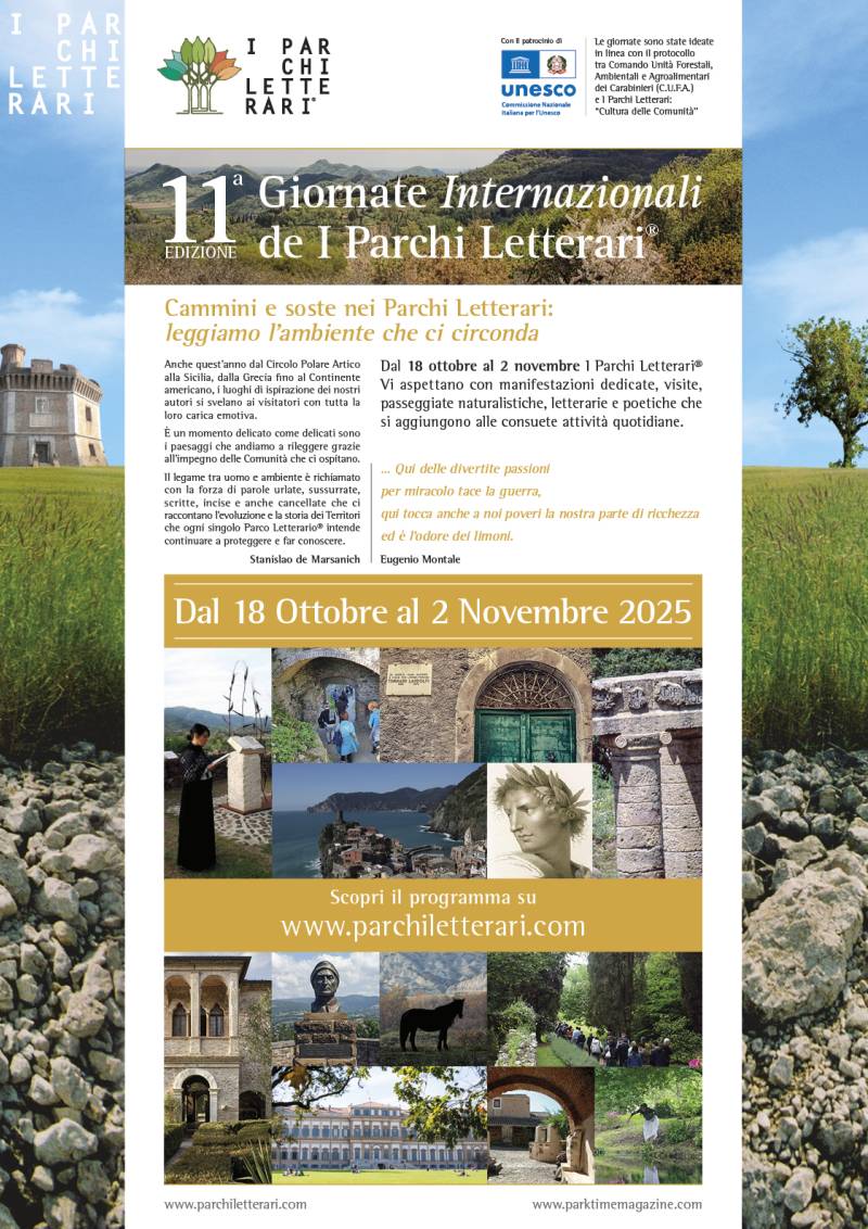 Foto: Giornate Internazionali de I Parchi Letterari 2025 -   XI Edizione 