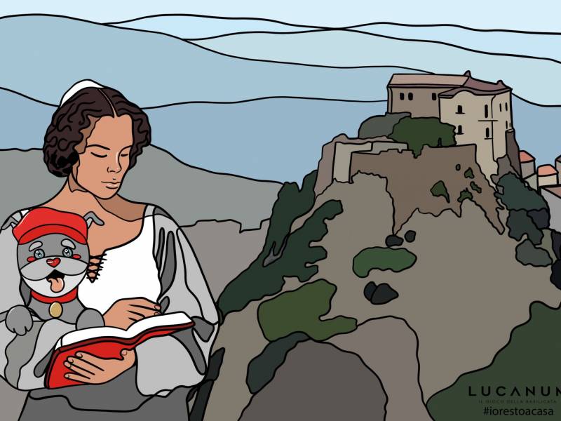 Parco: I Parchi Letterari consigliano ai più piccoli di colorare la Basilicata con Caggiulino Lucanum 