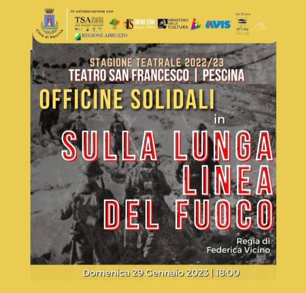 Parco: Officine Solidali - Sulla lunga linea del fuoco