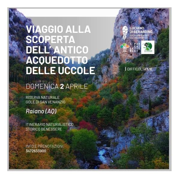 Parco: Viaggio alla scoperta dell'antico Acquedotto delle Ucciole