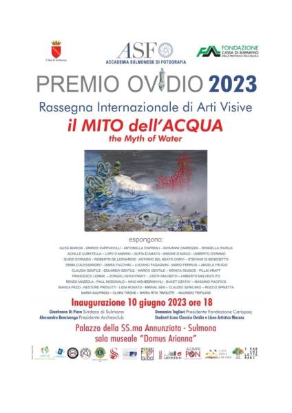 Parco: Ovidio. Il Mito dell'Acqua