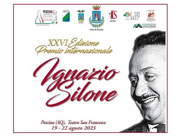 Parco: XXVI Edizione del Premio Internazionale Ignazio Silone