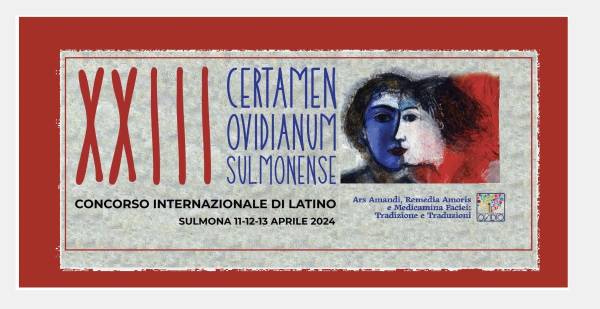 Parco: Certamen Ovidianum Sulmonense  - XXIII Ed.
