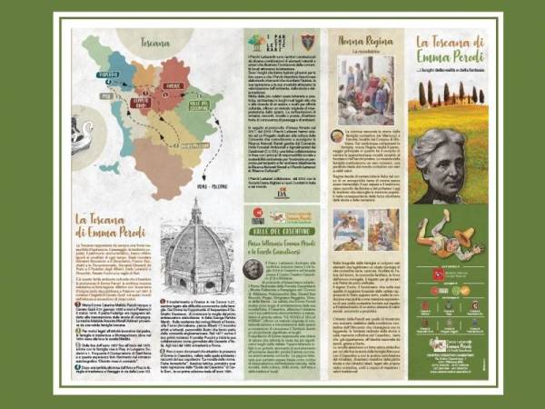 Parco: La cartografia del Parco Letterario Emma Perodi e le foreste casentinesi