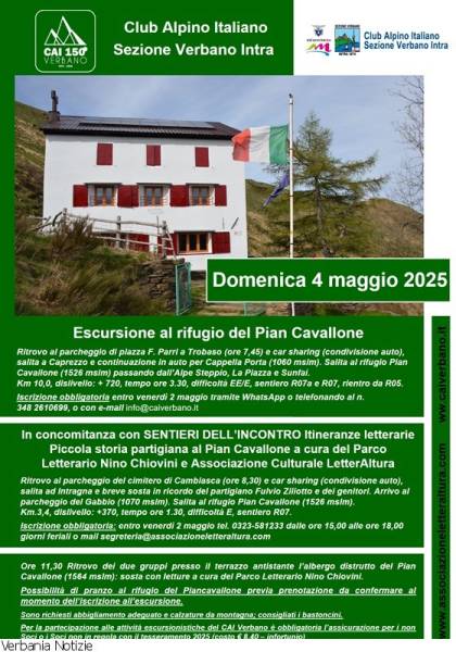 Parco: Sentieri dell'incontro. Piccola storia partigiana al Pian Cavallone