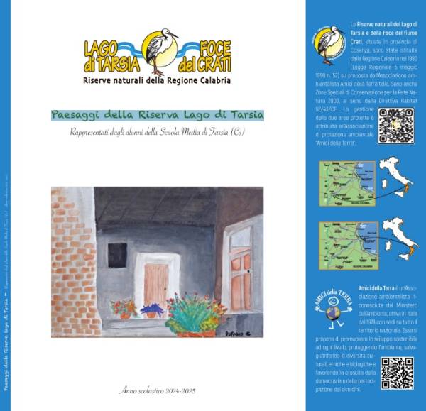 Parco: Paesaggi della Riserva Lago di Tarsia rappresentati dagli alunni della Scuola Media di Tarsia (Cs)