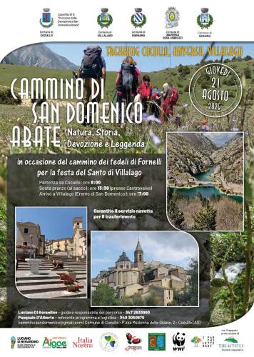 Parco: Cammino di San Domenico Abate. Traversata Cocullo - Anversa - Villalago