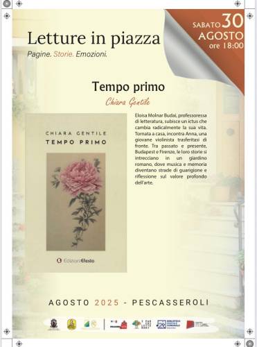 Parco: Tempo primo. Letture in piazza a Pescasseroli