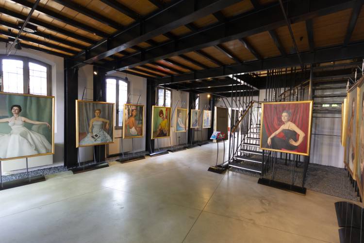 Foto:  Inaugurazione del  Museo di Pietole: le Collezioni Ugo Celada da Virgilio e Vincenzo Prati 