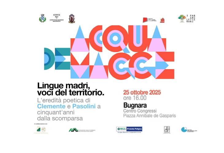 Foto: Lingue madri, voci del territorio: Clemente e Pasolini a cinquant'anni dalla scomparsa