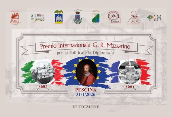 Parco: A Maurizio Serra il Premio Internazionale Cardinale Giulio Raimondo Mazzarino 